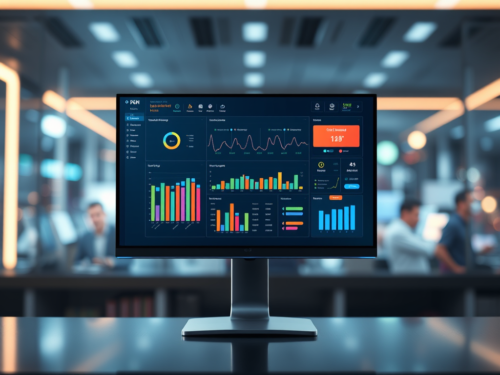 business dashboard development